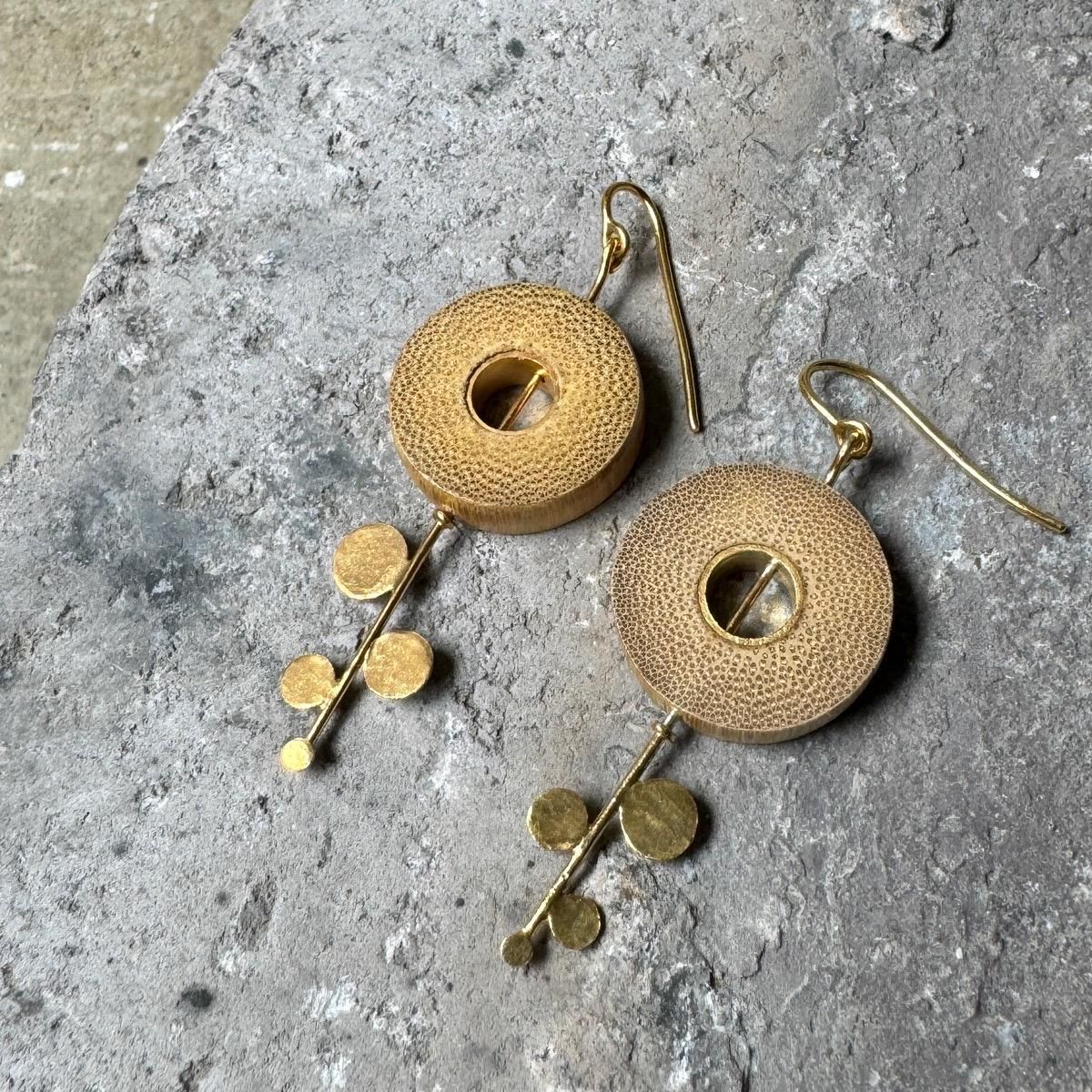  ǥʡ Х֡ ɥ꡼ ԥIndia Designer's Bamboo Earrings