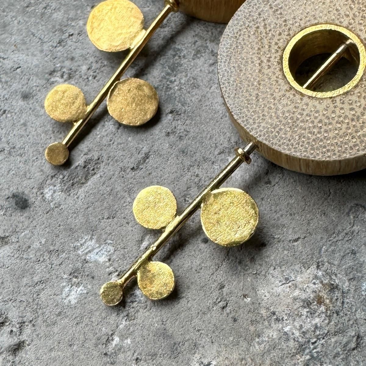  ǥʡ Х֡ ɥ꡼ ԥIndia Designer's Bamboo Earrings