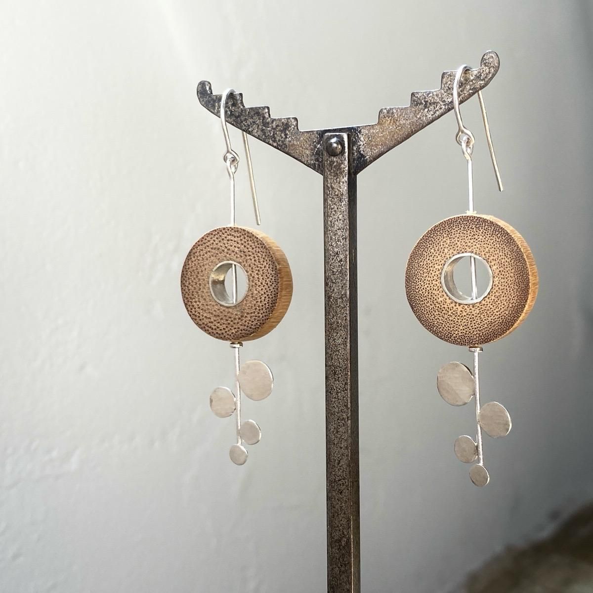 ǥʡ Х֡ С꡼ ԥIndia Designer's Bamboo Earrings