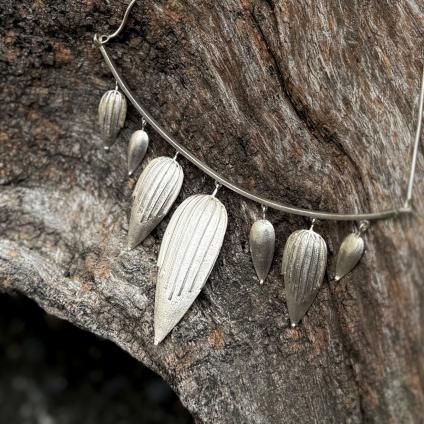  ǥʡ С ꡼ 硼ȥͥå쥹India Designer's Silver Necklace