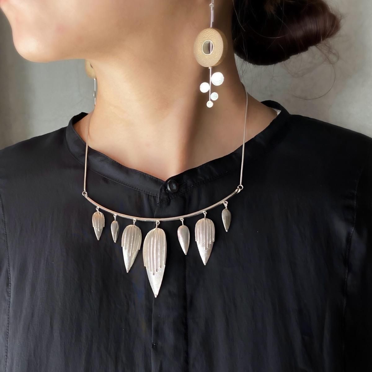  ǥʡ С ꡼ 硼ȥͥå쥹India Designer's Silver Necklace