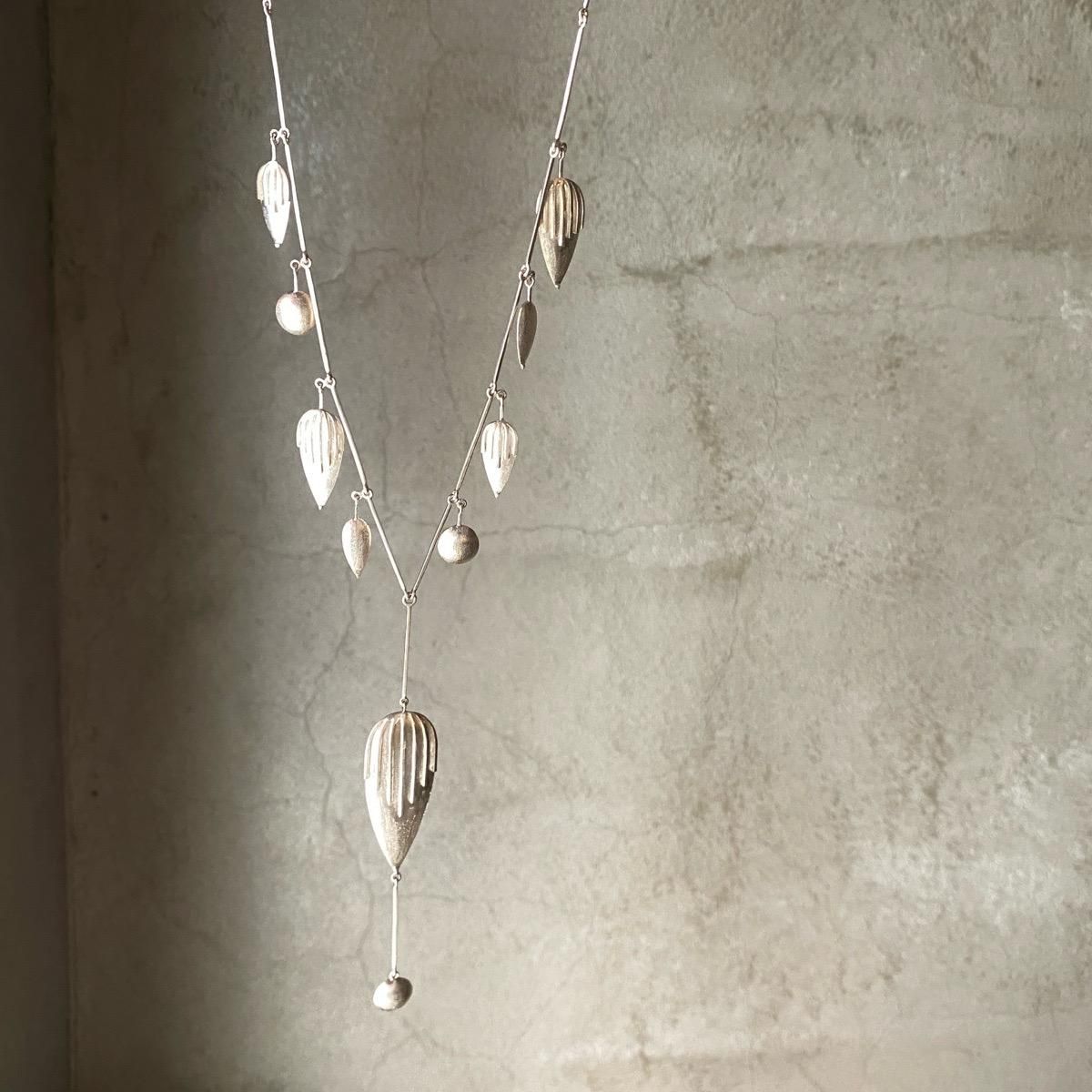  ǥʡ С ꡼ ȥ꡼ͥå쥹India Designer's Silver Necklace