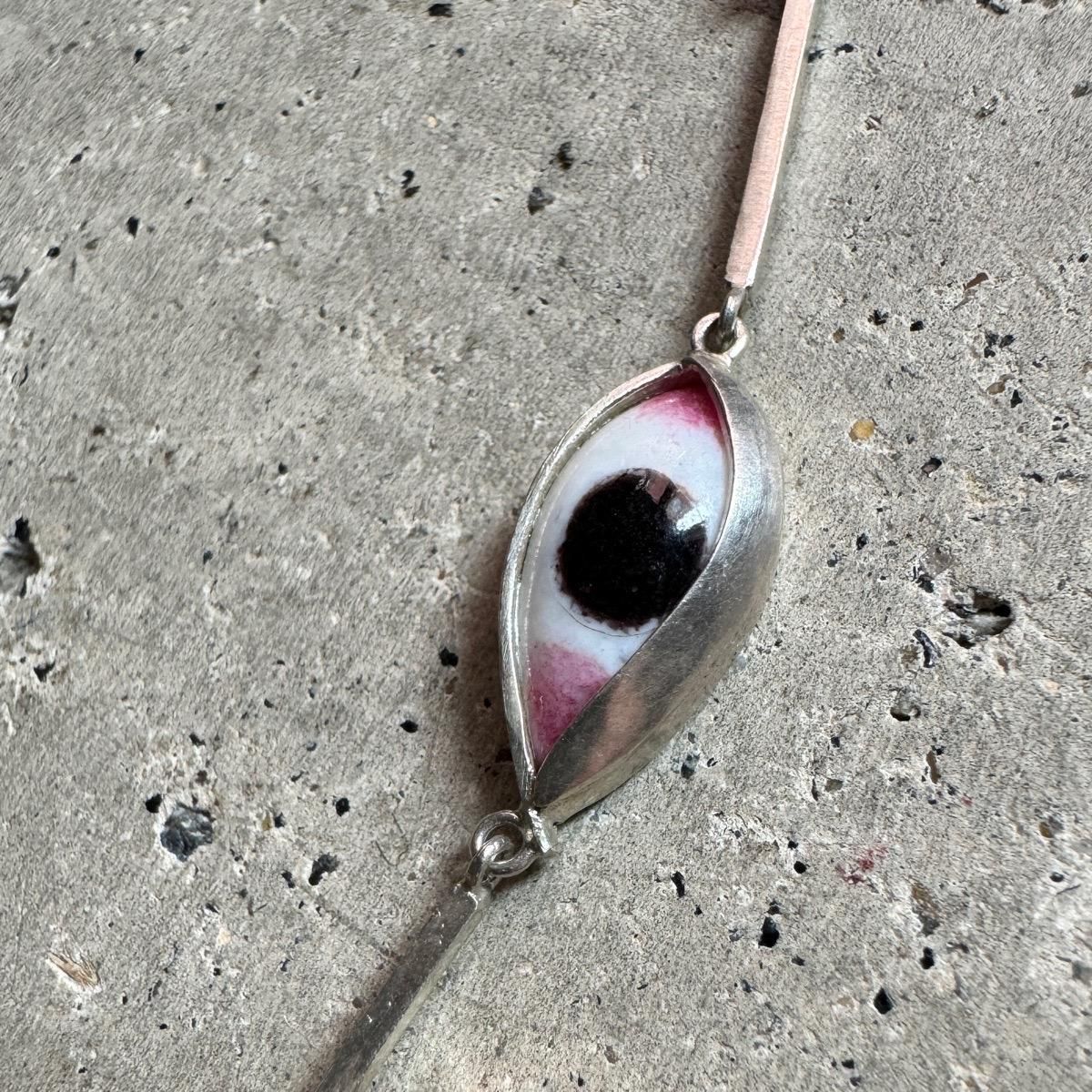  ǥʡ С ŷ ԥ磻 ꥨåȥͥå쥹India Designer's Silver Gemstone Lariat