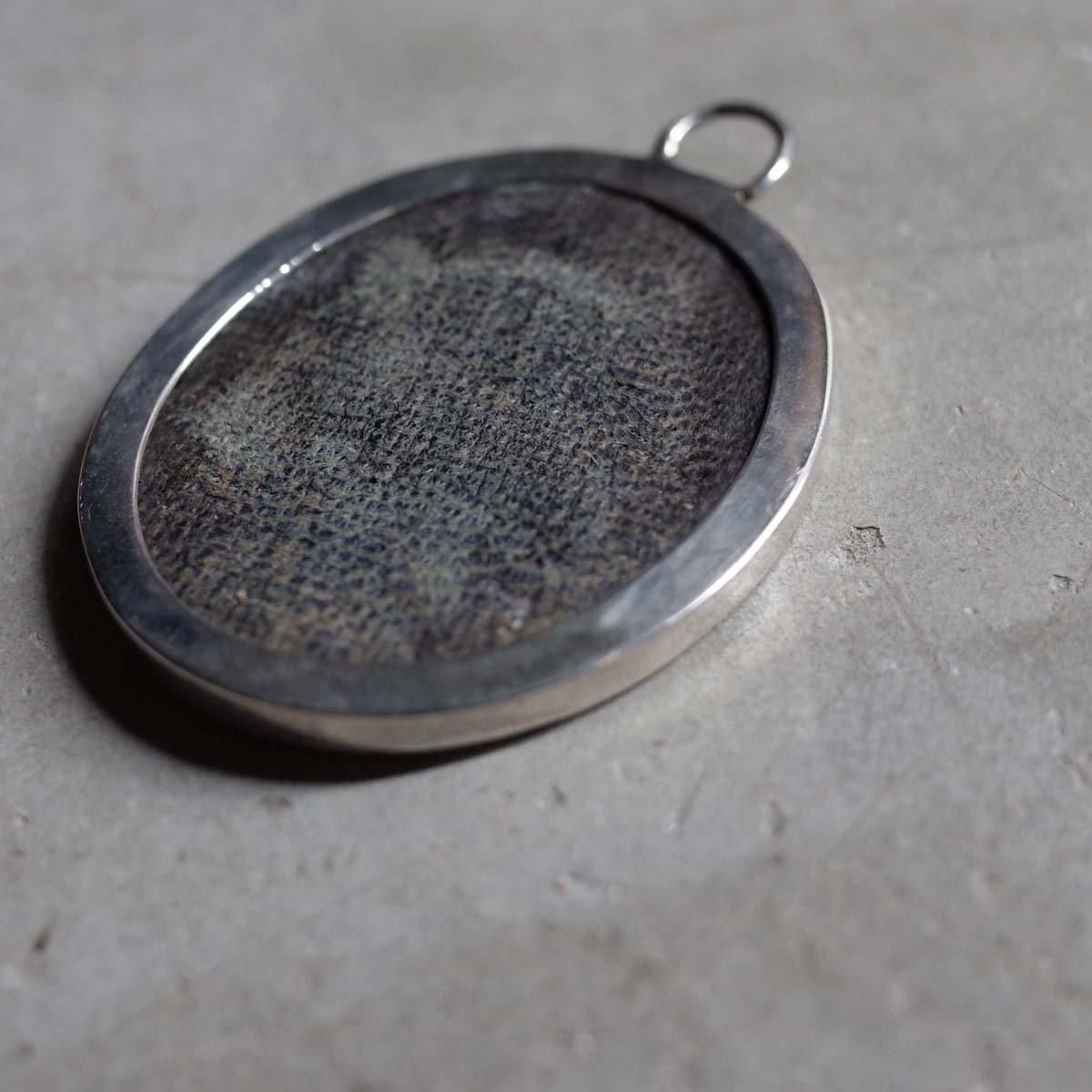 硼 С ߥ˥塼 ᥿ ڥȥȥåס1800-30's SIlver Georgian Miniature Metal Pendant Top