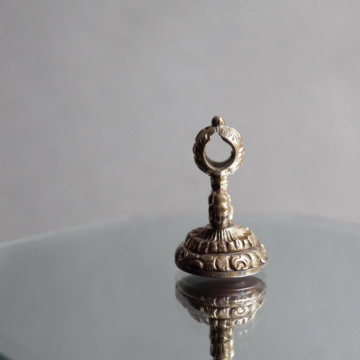 ͥꥢ ե֥Victorian - Art Deco Carnelian Fob Seal