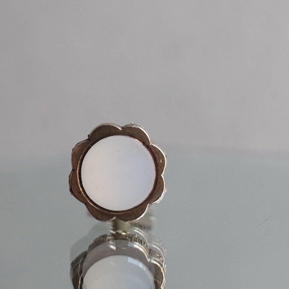 륻ɥˡ  ե֥Victorian - Art Deco Chalcedony Cross Fob Seal