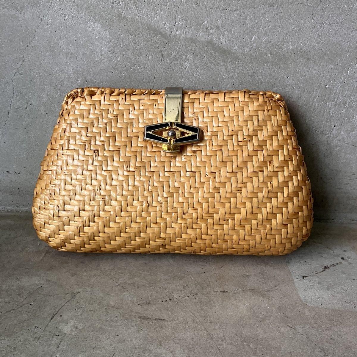 ơ  2WAY Хå ʥVintage Rattan Shoulder Bag