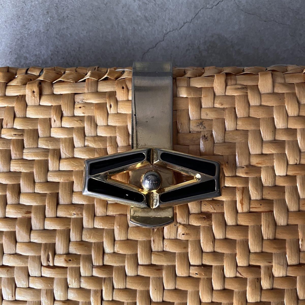 ơ  2WAY Хå ʥVintage Rattan Shoulder Bag