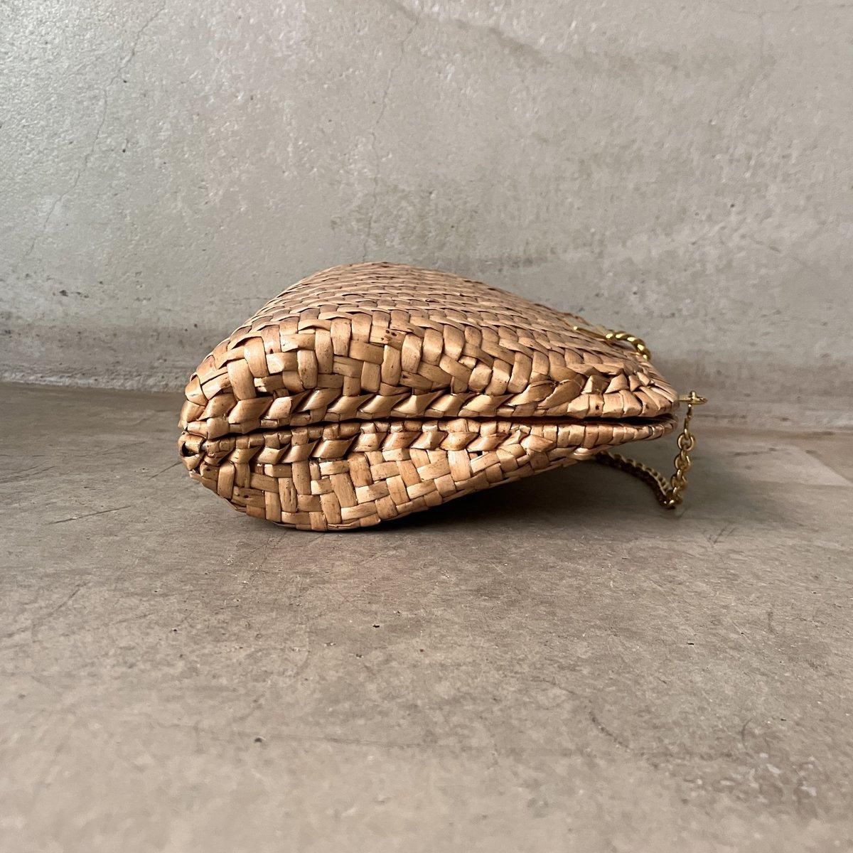 ơ  2WAY Хå ١Vintage Rattan Shoulder Bag