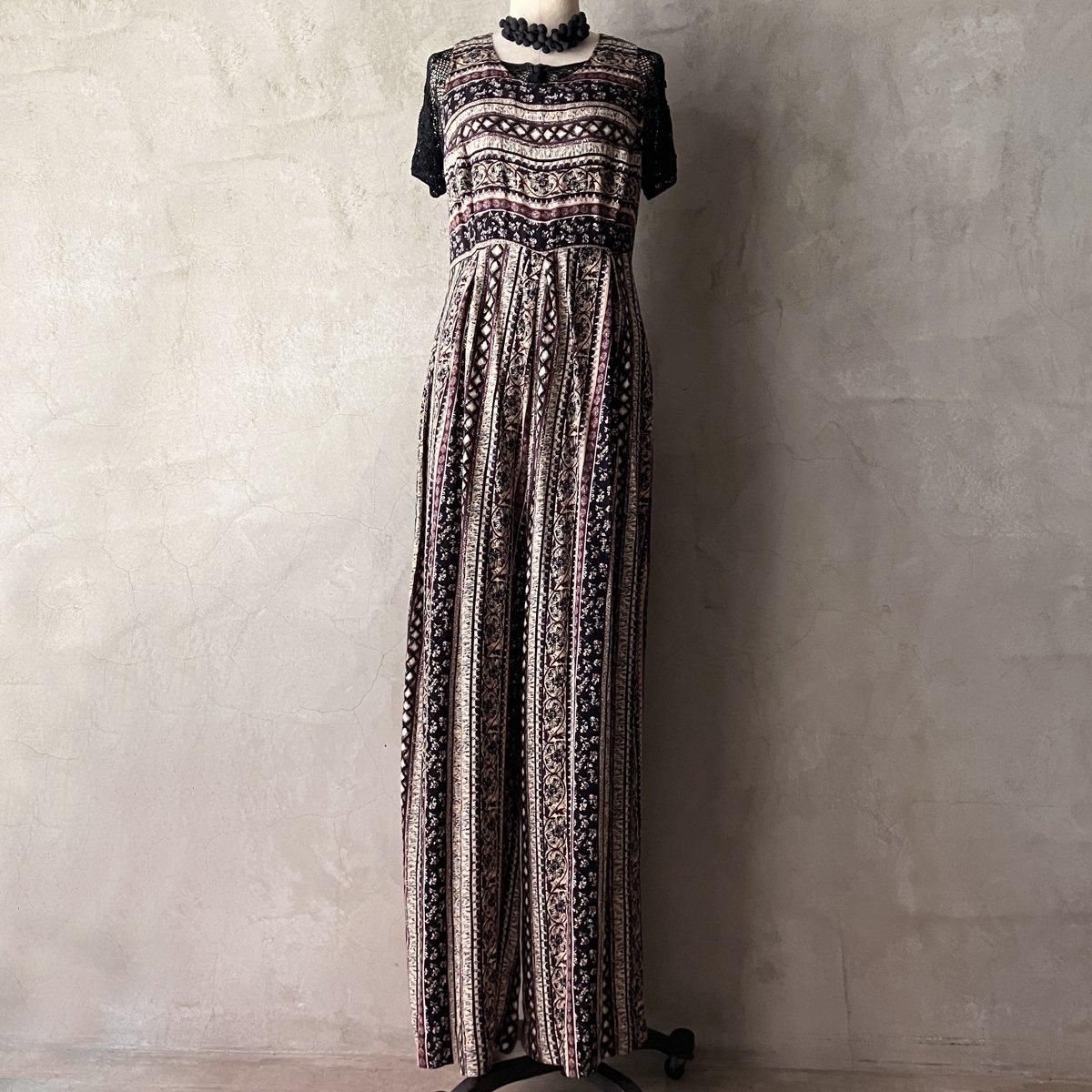ơ ޥѥ ץ 륤Vintage Multi-Pattern Print All-in-One 