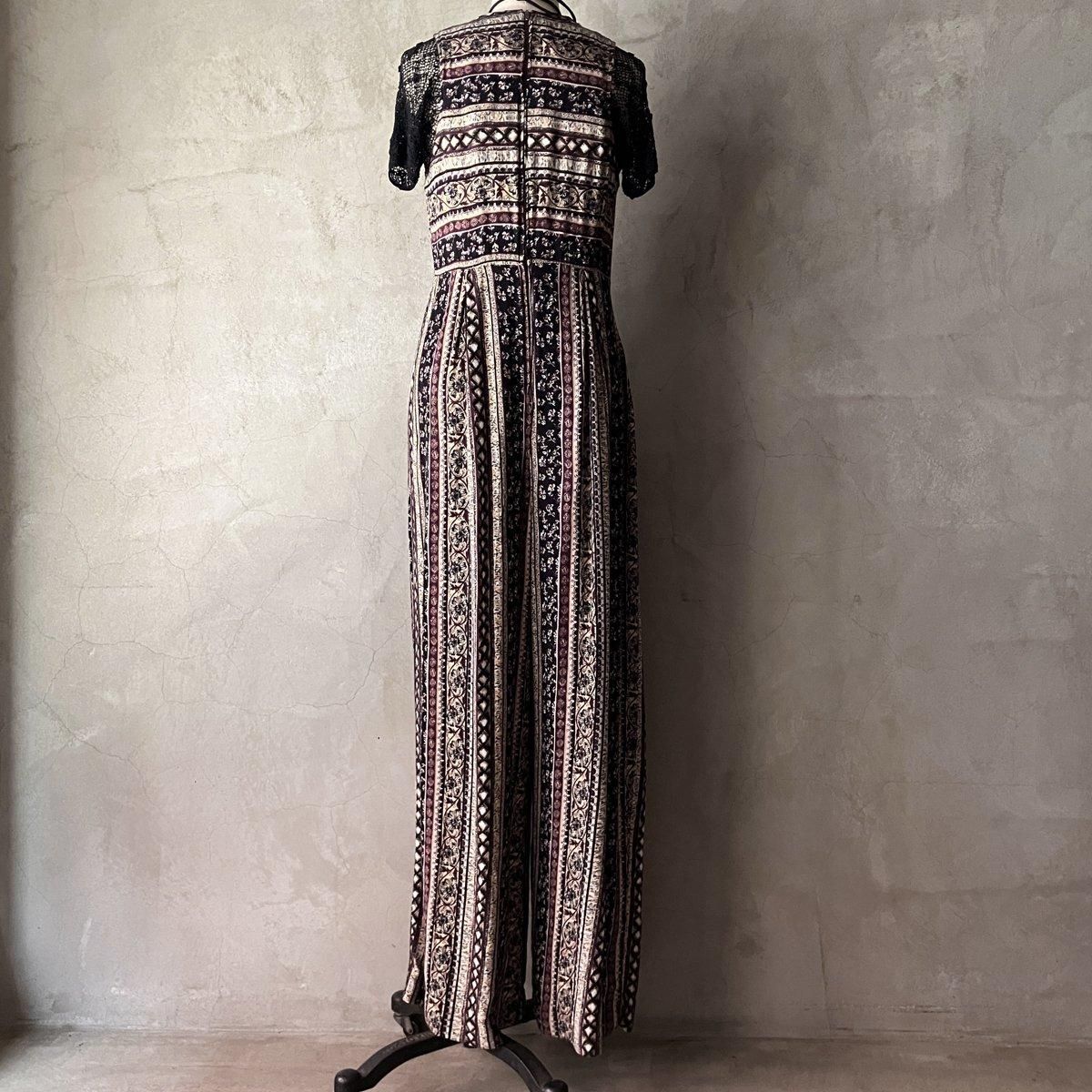 ơ ޥѥ ץ 륤Vintage Multi-Pattern Print All-in-One 