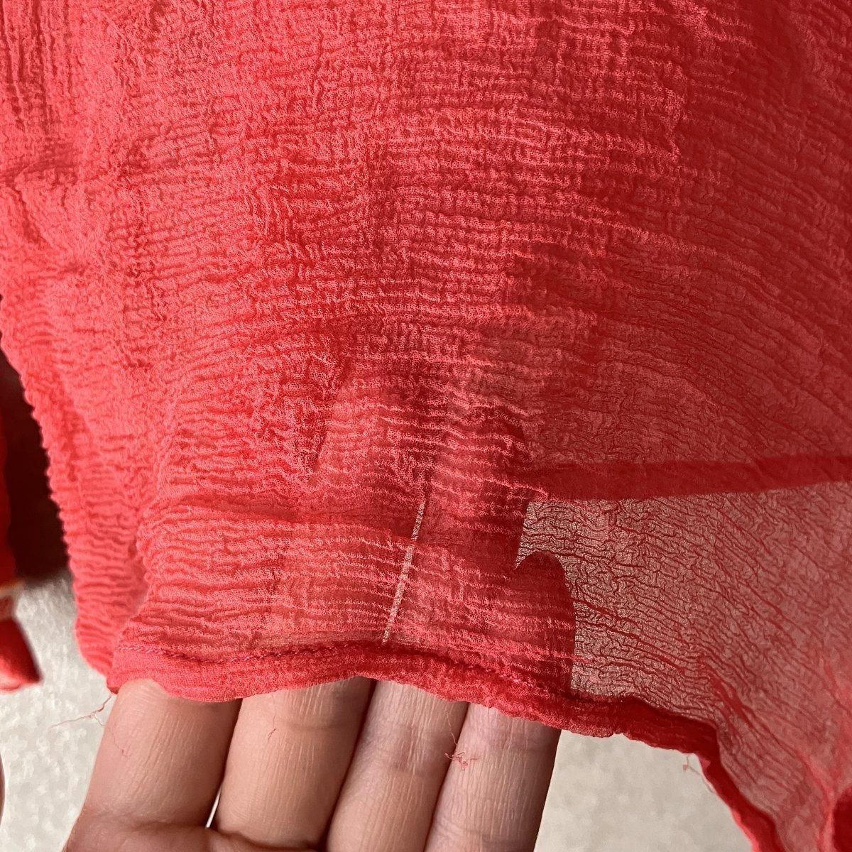 ե ơ 륯ե ե֥饦French Vintage Chiffon Frill Blouse