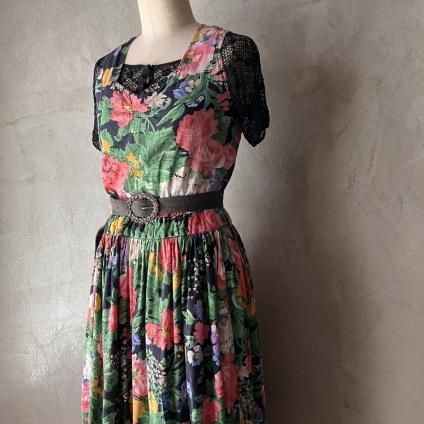 ե ơ  Хå ɥ쥹French Vintage Dress 
