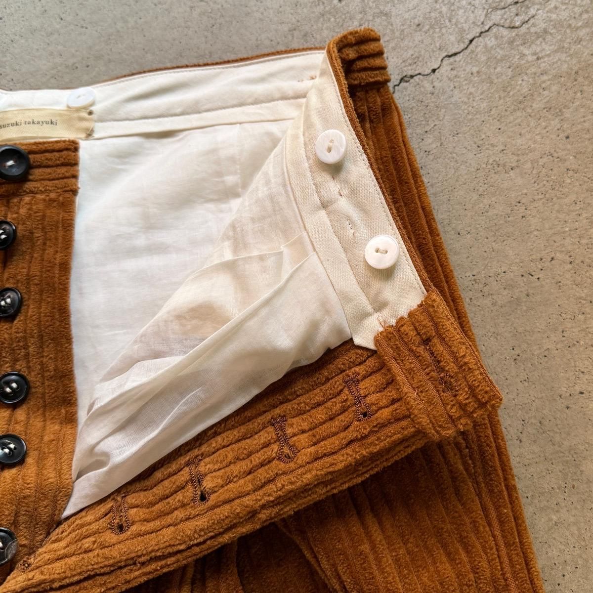 suzuki takayuki  wide legged pants ʥ業 磻ɥåɥѥ  Autumn Leaf / Unisex 