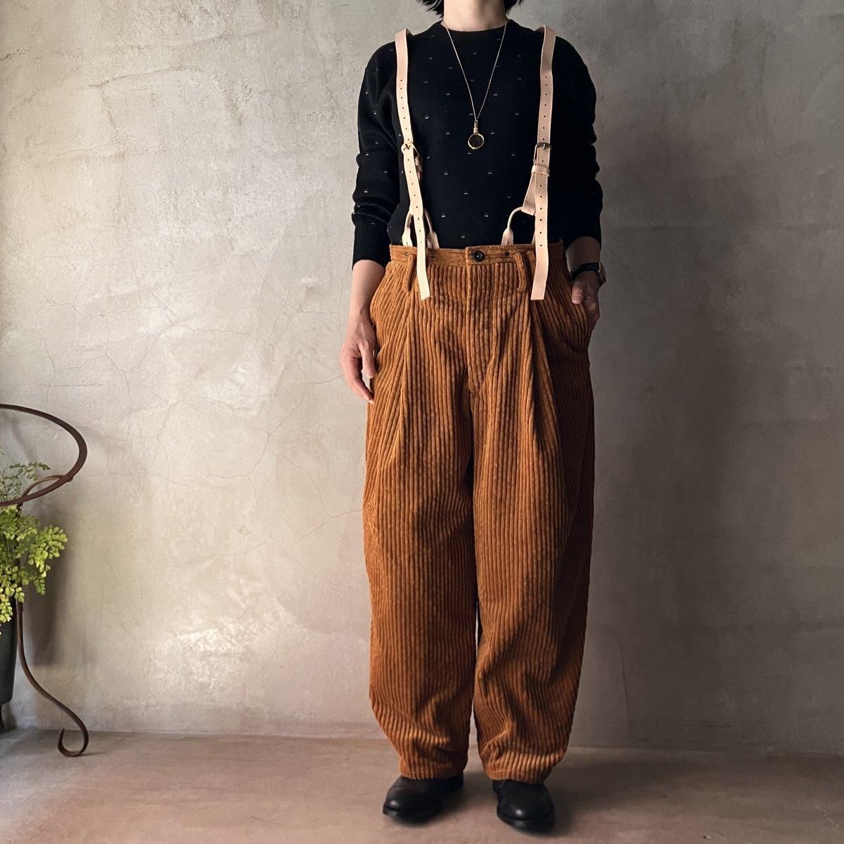 suzuki takayuki  wide legged pants ʥ業 磻ɥåɥѥ  Autumn Leaf / Unisex 