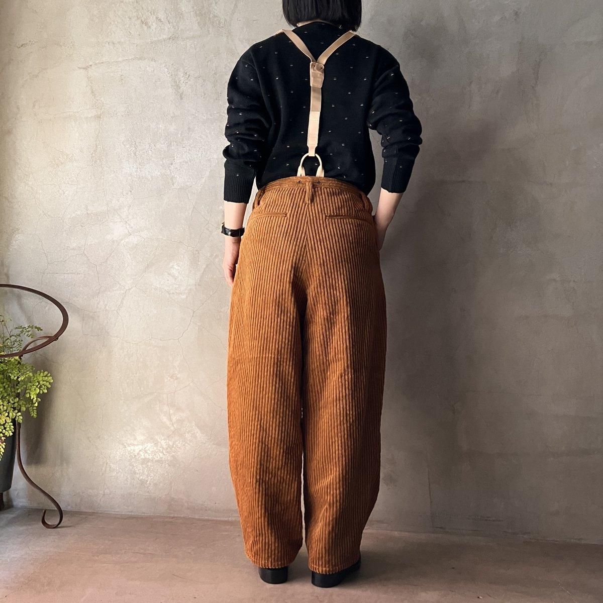 suzuki takayuki  wide legged pants ʥ業 磻ɥåɥѥ  Autumn Leaf / Unisex 