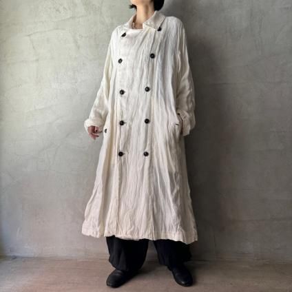suzuki takayuki over coat ʥ業 Сȭ Ivory / Unisex