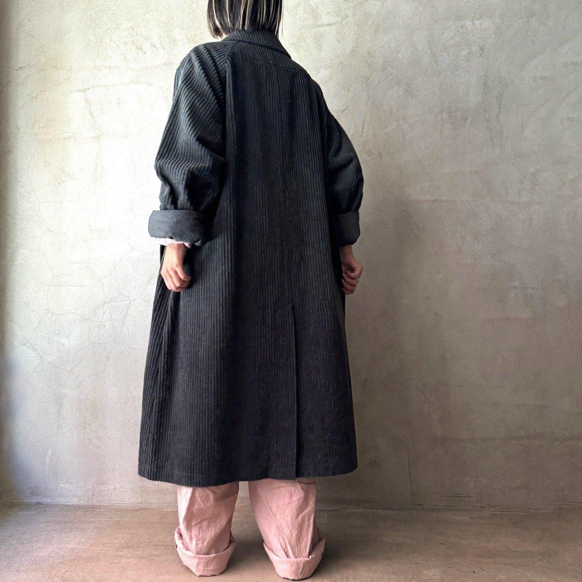 suzuki takayuki over coat ʥ業 СȭRaven's Grey  / Unisex 