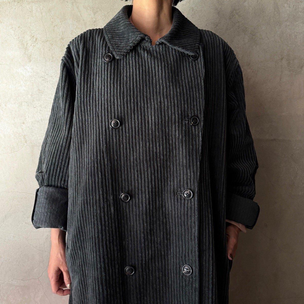 suzuki takayuki over coat ʥ業 СȭRaven's Grey  / Unisex 