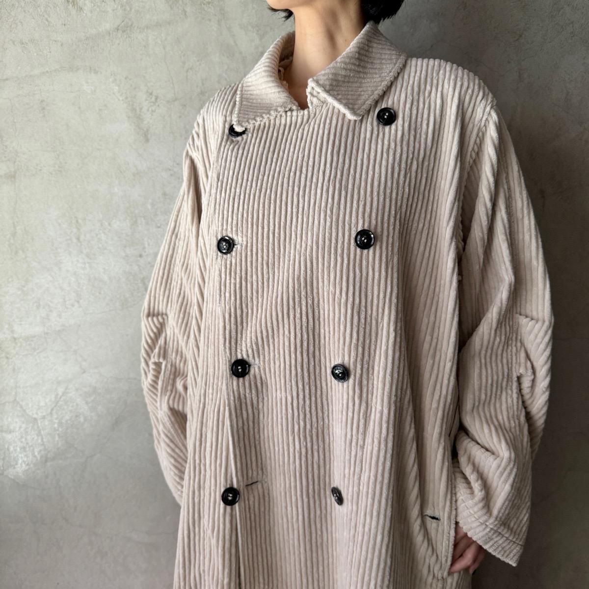 suzuki takayuki over coat Ⅱ(スズキタカユキ オーバーコートⅡ)Ivory / Unisex - JeJe PIANO ONLINE BOUTIQUE 神戸のアンティーク時計,ジュエリー,ファッション専門店 suzuki takayuki over coat Ⅱ(スズキタカユキ オーバーコートⅡ)Ivory / Unisex - JeJe PIANO ONLINE BOUTIQUE 神戸のアンティーク時計,ジュエリー,ファッション専門店