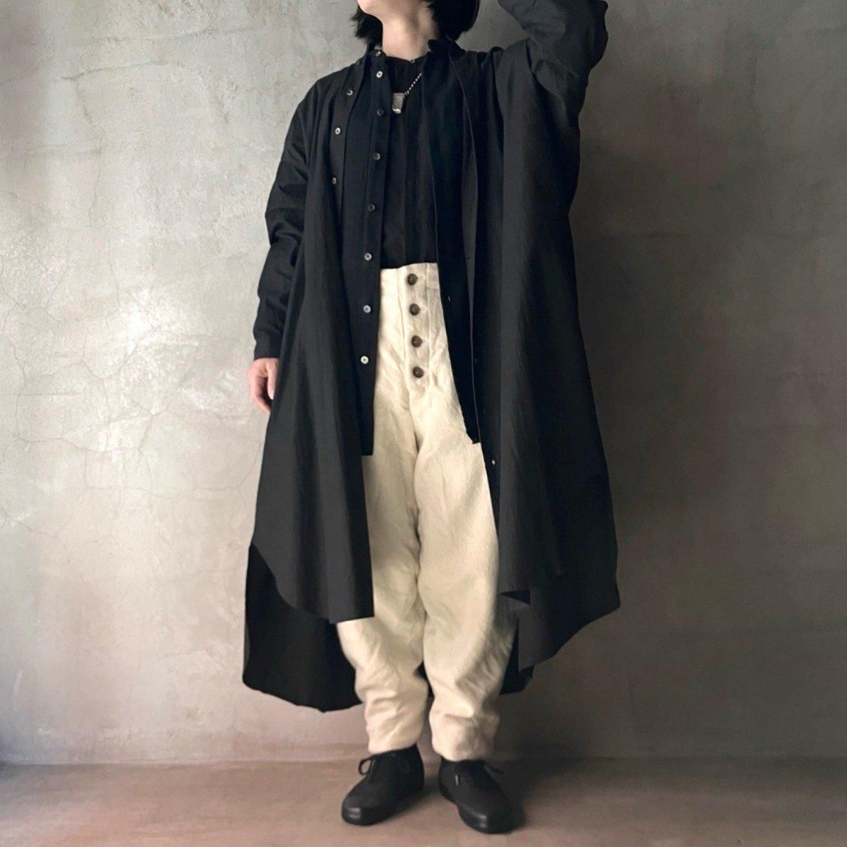 suzuki takayuki weather cloth shirtʥ業 ġEbony Black
