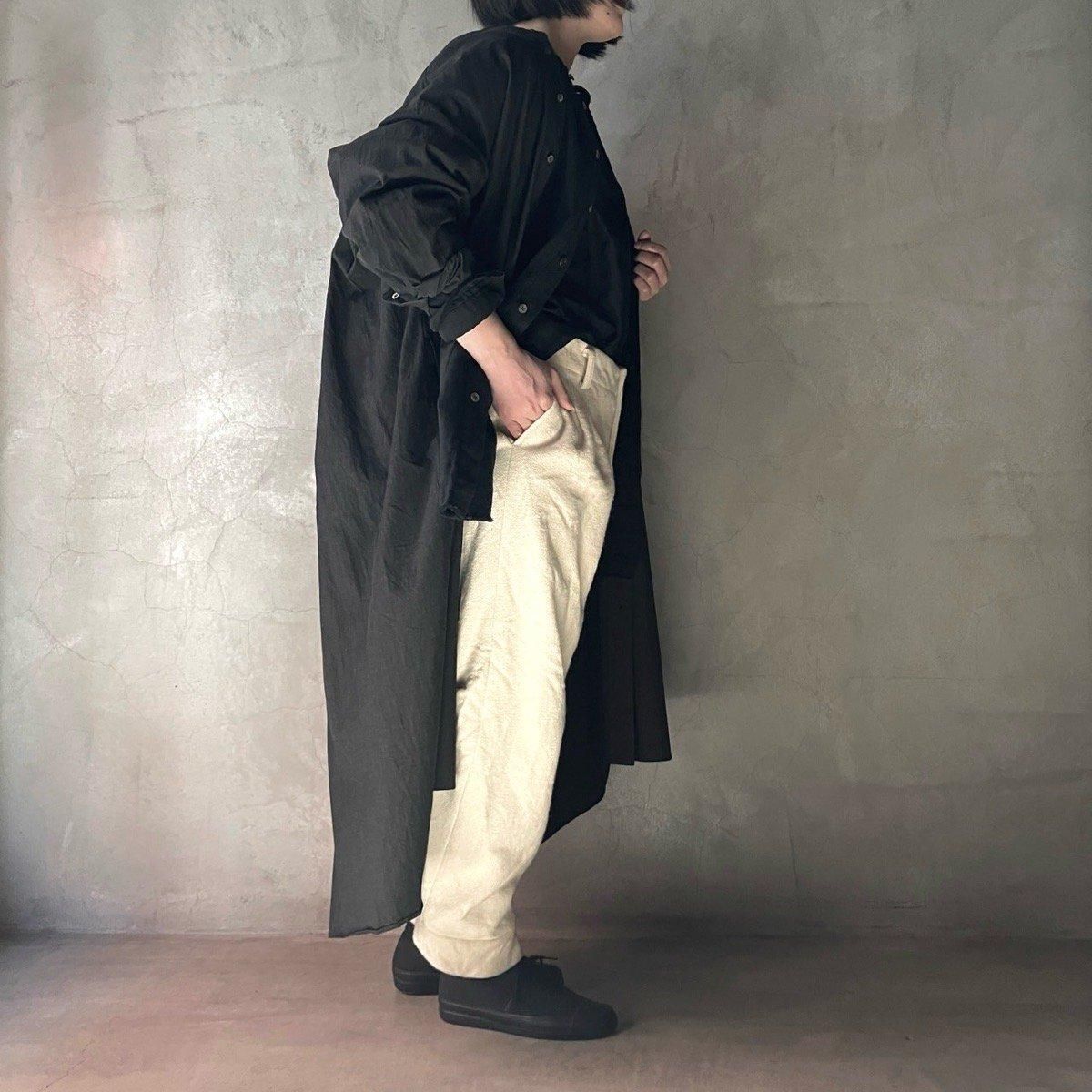 suzuki takayuki weather cloth shirtʥ業 ġEbony Black