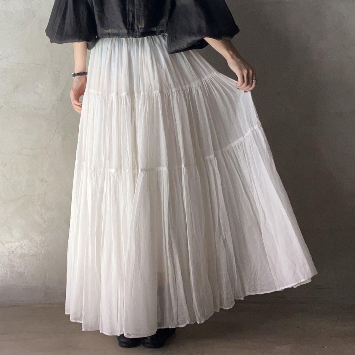 suzuki takayuki tiered skirt(スズキタカユキ ティアード suzuki takayuki tiered skirt(スズキタカユキ ティアード