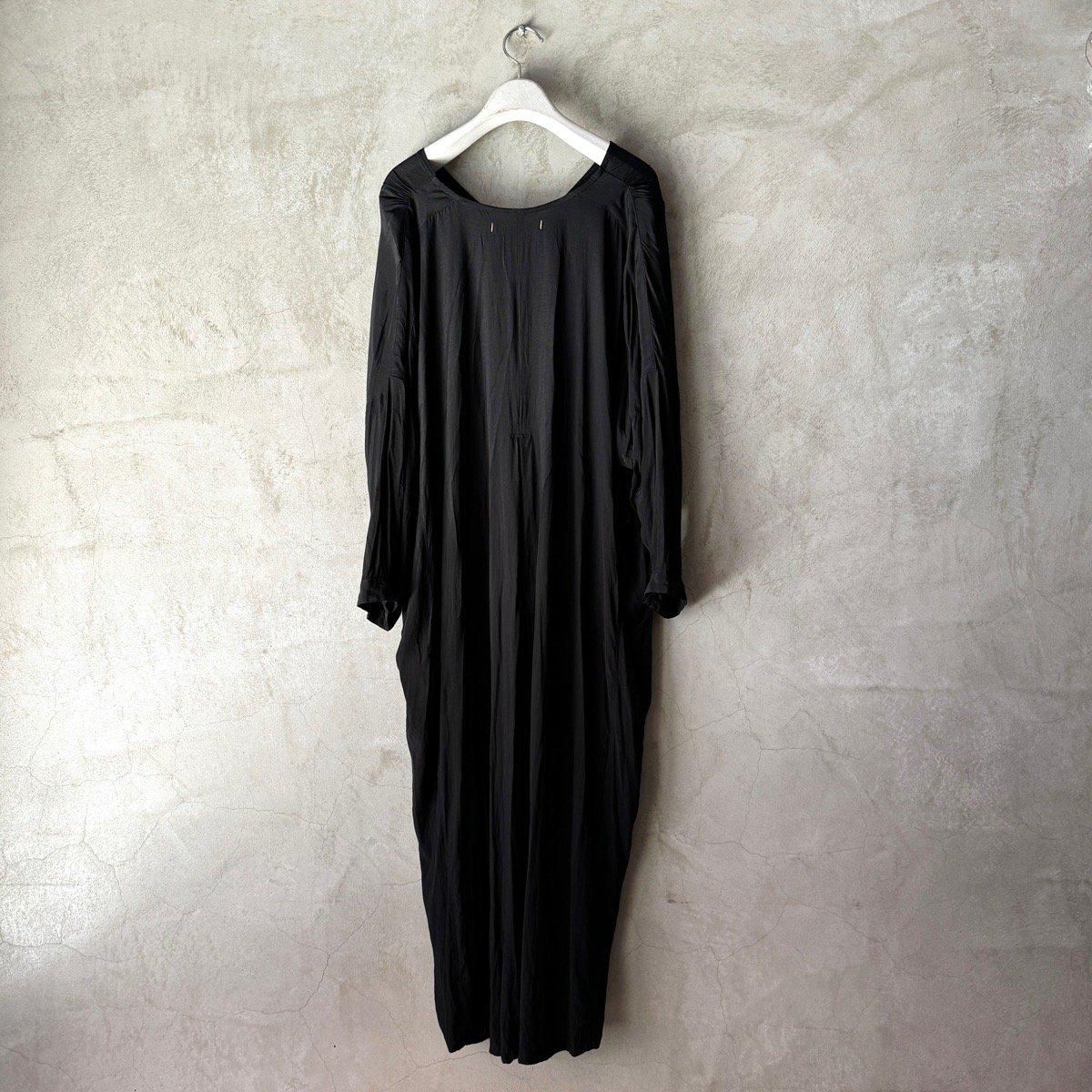 suzuki takayuki v-neck dress ʥ業 Vͥåɥ쥹Black