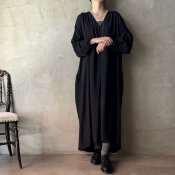 suzuki takayuki v-neck dress ʥ業 Vͥåɥ쥹Black