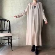 suzuki takayuki v-neck dress ʥ業 Vͥåɥ쥹Ivory