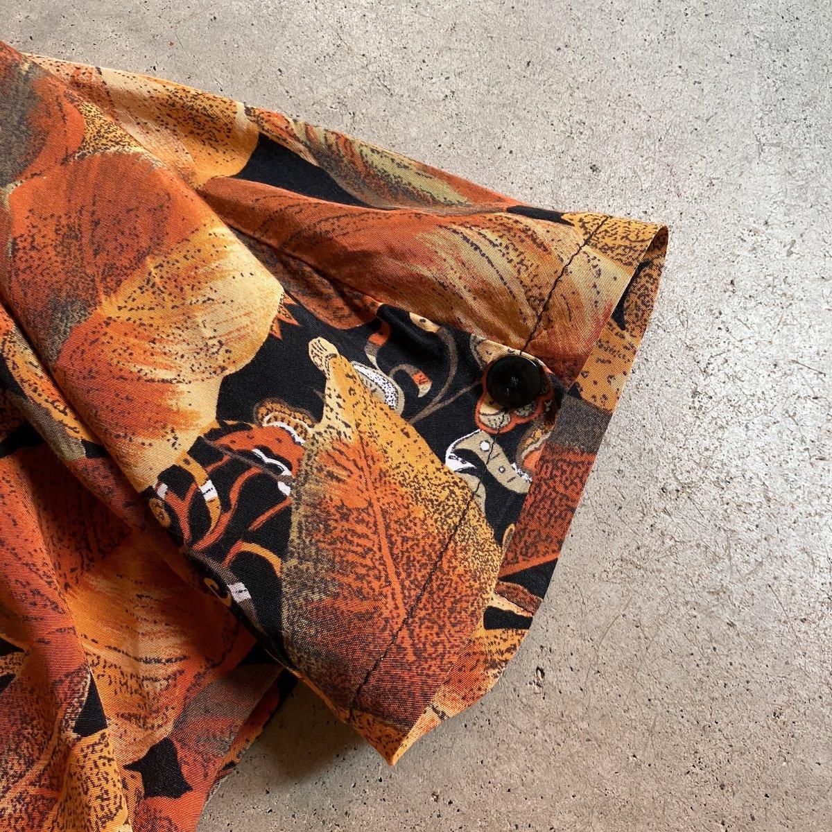 ե ơ ܥ˥ ץ ġFrench Vintage Botanical Print Shirt