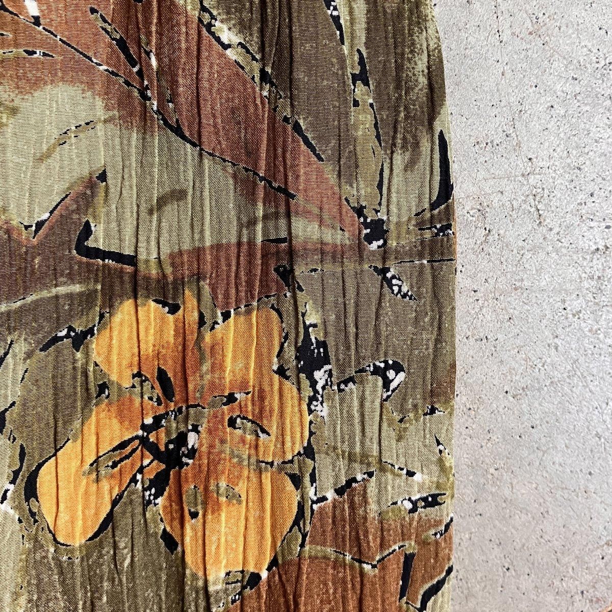 ե ơ ץ å ѥġFrench Vintage Print Tuck Pants