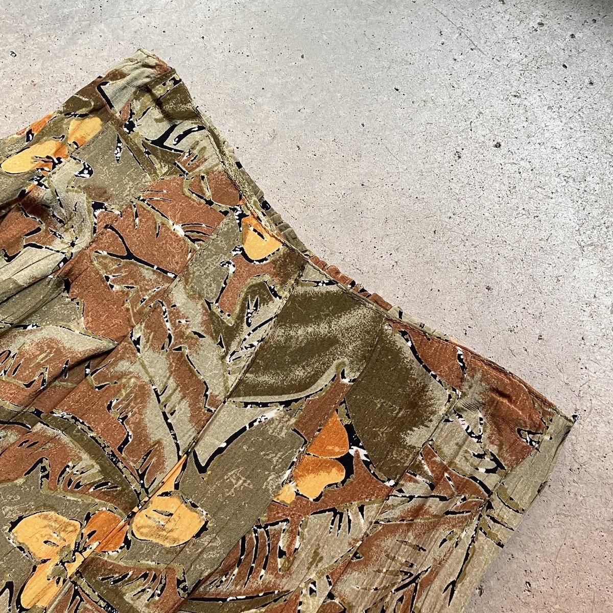 ե ơ ץ å ѥġFrench Vintage Print Tuck Pants