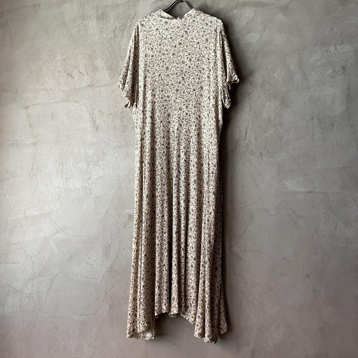 ơ ץ å㡼 ɥ쥹Vintage Floral Print Washer Dress