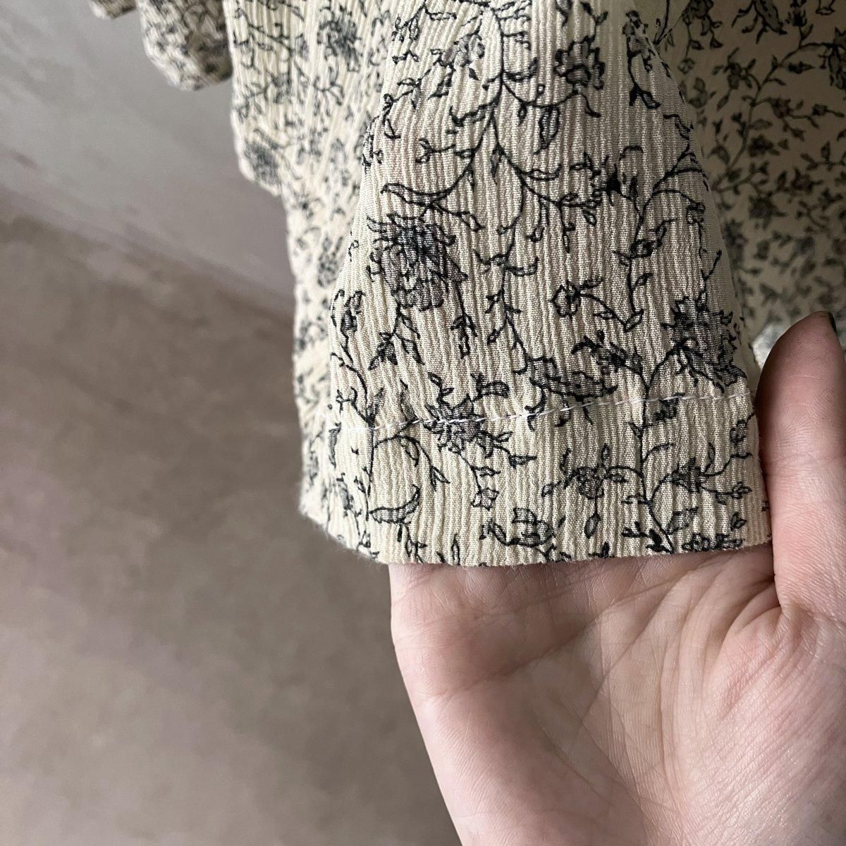 ơ ץ å㡼 ɥ쥹Vintage Floral Print Washer Dress