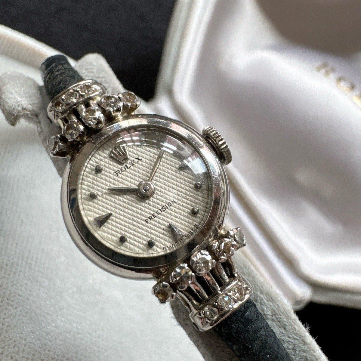 ROLEX PRECISION ʥå ץ쥷18KWG 16 饦饰 ٥ȡȢ