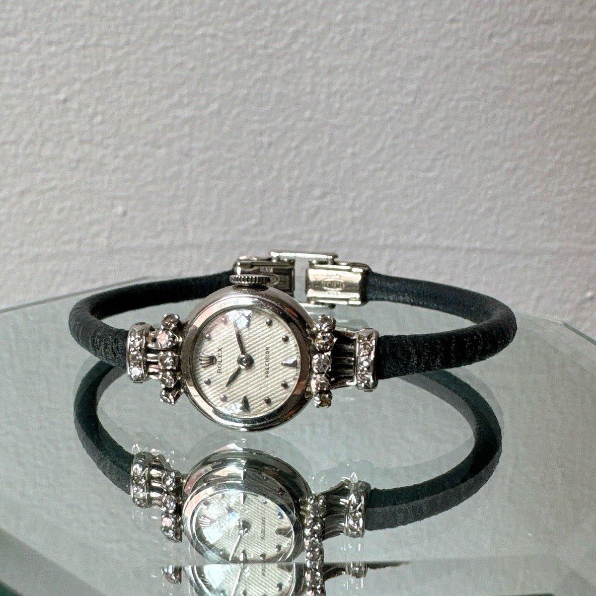ROLEX PRECISION ʥå ץ쥷18KWG 16 饦饰 ٥ȡȢ
