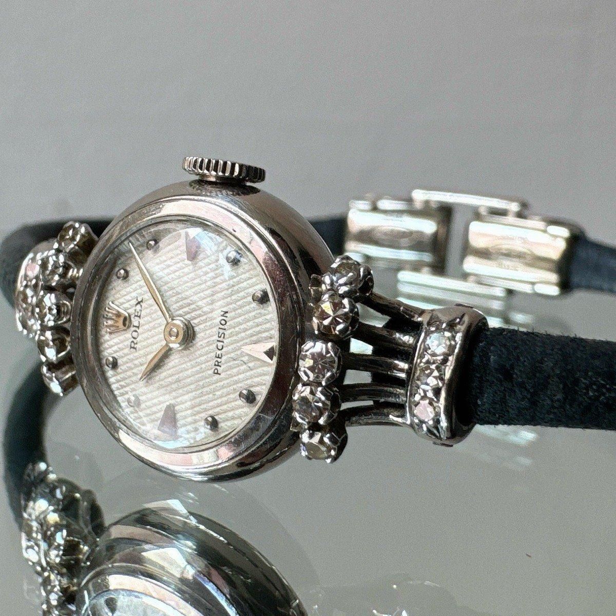 ROLEX PRECISION ʥå ץ쥷18KWG 16 饦饰 ٥ȡȢ