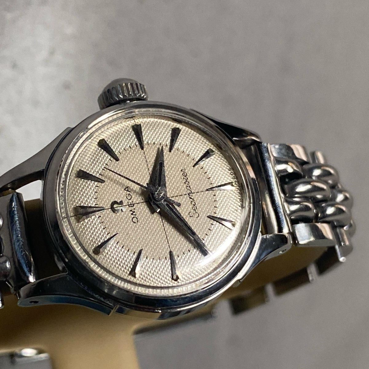 オメガシーマスター ジャックマイヨール 2002年限定 ボーイズ