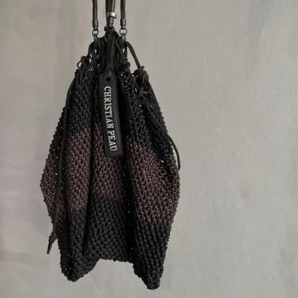 CHRISTIAN PEAU  CP NET BAGʥꥹ ݡ ʥ ХåBROWN