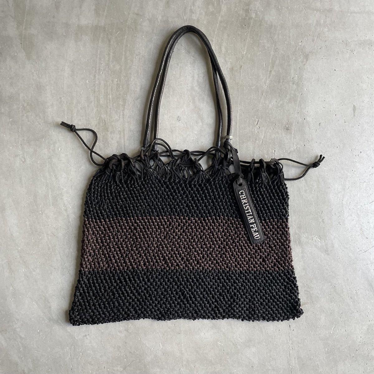 CHRISTIAN PEAU  CP NET BAGʥꥹ ݡ ʥ ХåBROWN