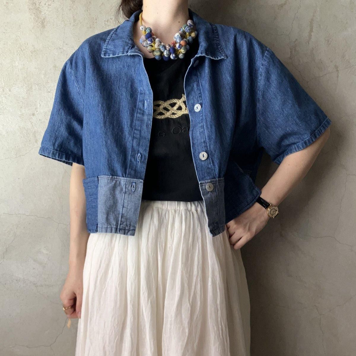 U.S. ơ ǥ˥ 硼 㥱åȡVintage Denim Short Jacket