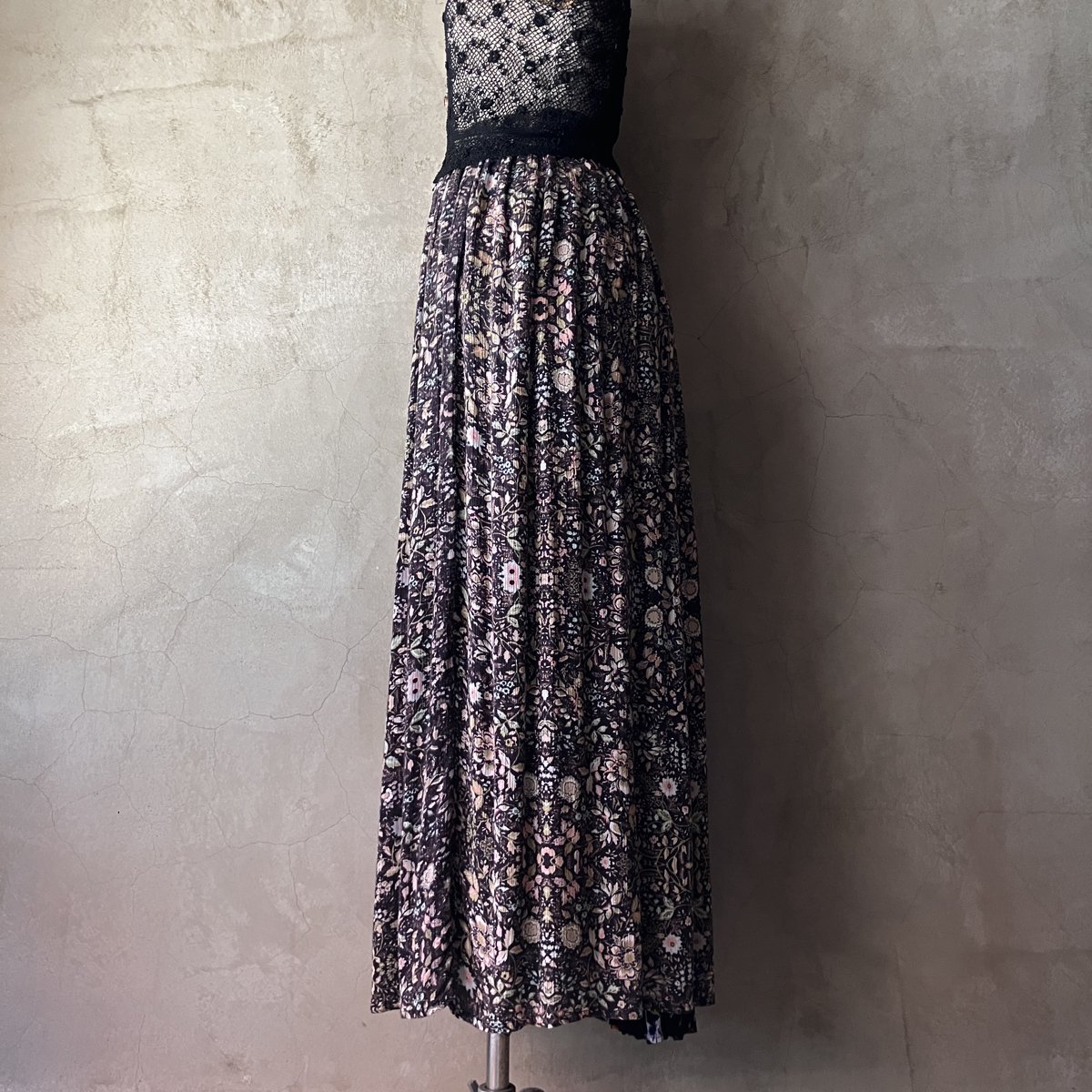 U.S. ơ ץ 㥶ȡVintage Floral Print Gathered Skirt