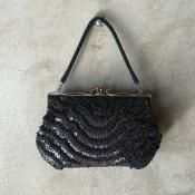 ơ ӡ&ѥ󥳡 ХåVintage Beads&Sequin Bag