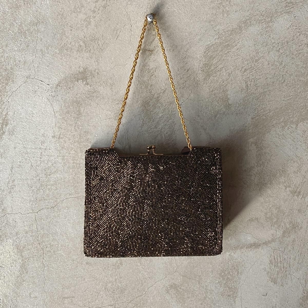 Amazon.co.jp: ビーズバッグ 昭和レトロ ヴィンテージ 手刺繍