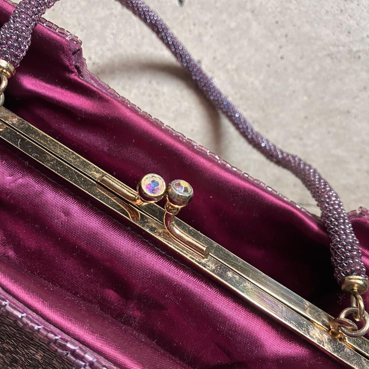 ơ ӡ ܥå Хå Dead StockVintage Beads BagMagenta