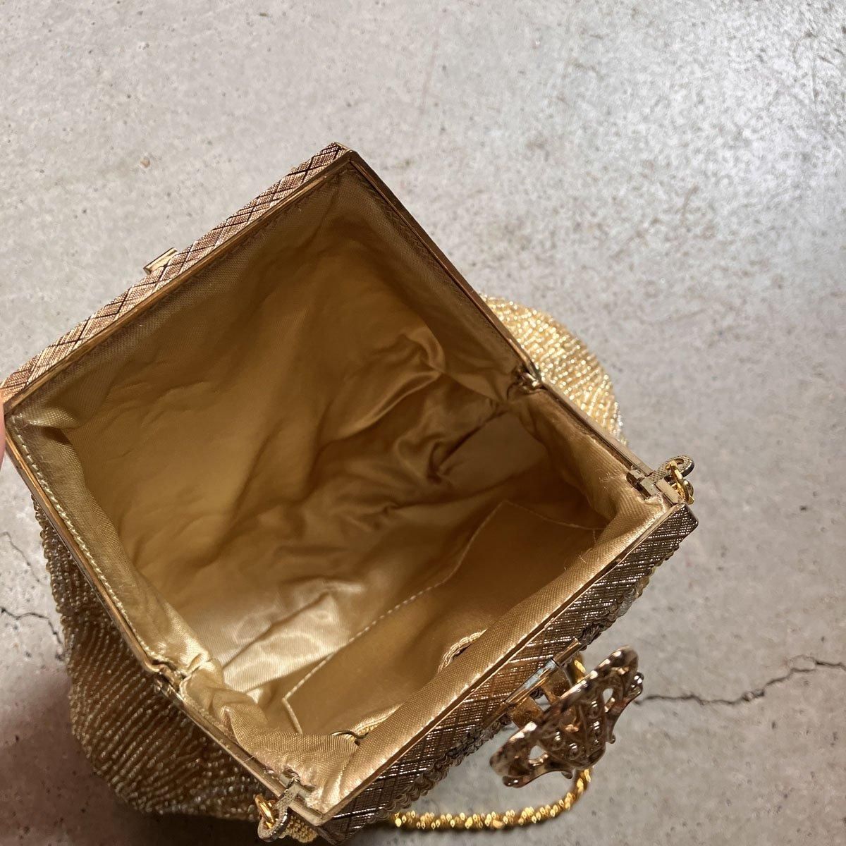 ơ ӡ ꡼ ХåVintage Beads Leaf Pattern Bag