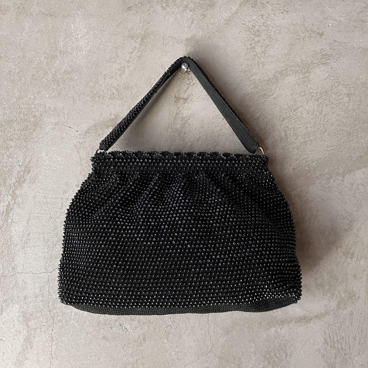 ヴィンテージ ビーズ クロッシェ バッグ(Vintage Beads Crochet Bag)- JeJe PIANO ONLINE BOUTIQUE 神戸のアンティーク時計,ジュエリー,ファッション専門店 ヴィンテージ ビーズ クロッシェ バッグ(Vintage Beads Crochet Bag)- JeJe PIANO ONLINE BOUTIQUE 神戸のアンティーク時計,ジュエリー,ファッション専門店