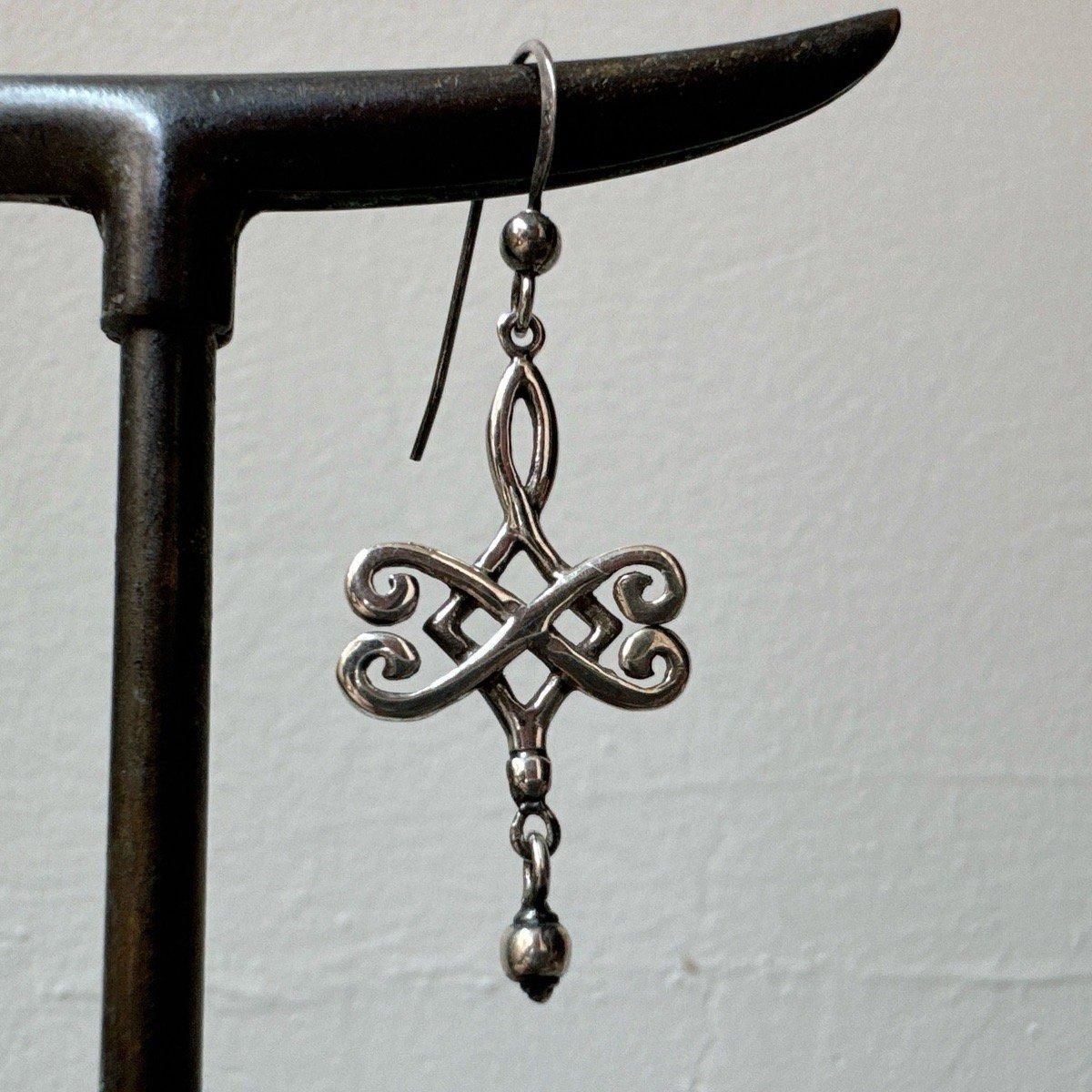 ヴィンテージ シルバー ケルティックノットピアス(Silver ヴィンテージ シルバー ケルティックノットピアス(Silver