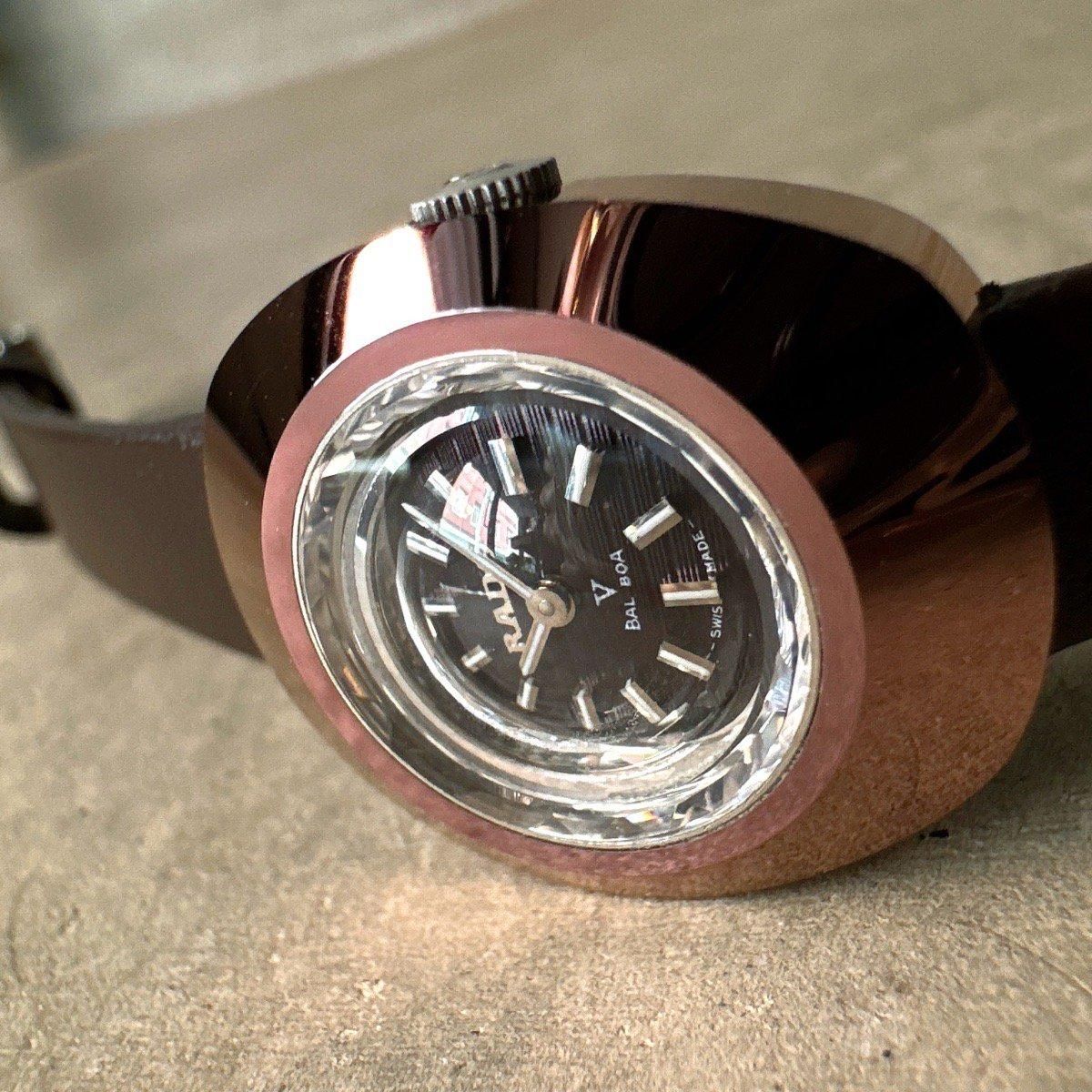 RADO BAL BOA(ラドー バルボア)希少ピンク超硬ケース カット RADO BAL BOA(ラドー バルボア)希少ピンク超硬ケース カット